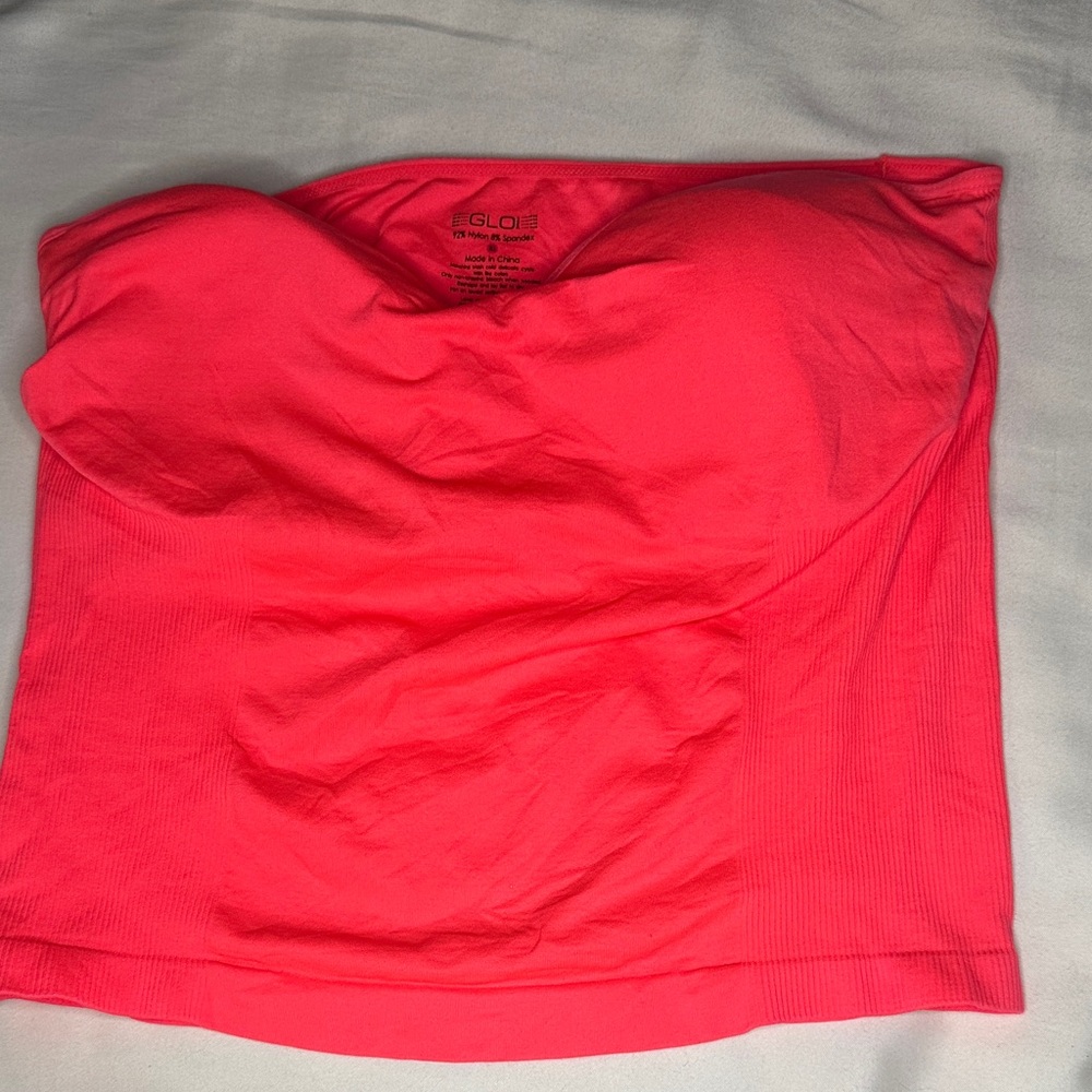 GLO jeans Women's Vibrant Pink Crop Top